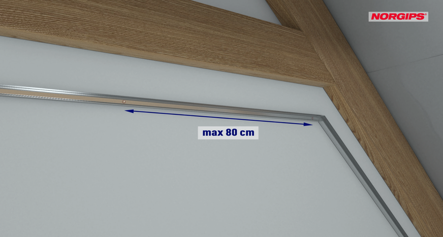 Installation of UD 30 profiles