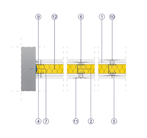 SD - 2x12,5 GKB A + ACO A/CW 50 W