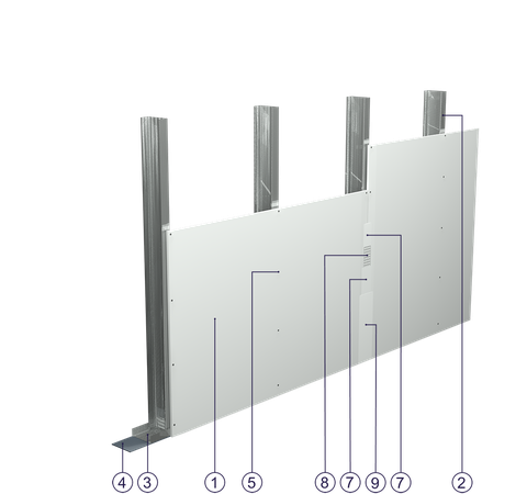 SO - 1x12,5 GKB A/CW 100/0,50 (W)
