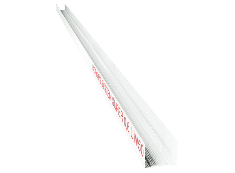 UW 50 SUPER PROFILE made of 0.6 mm sheet metal  (C3)