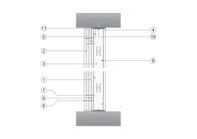 SO - 1x15+2x12,5 GKF DF/CW 75+CW 75 (W)