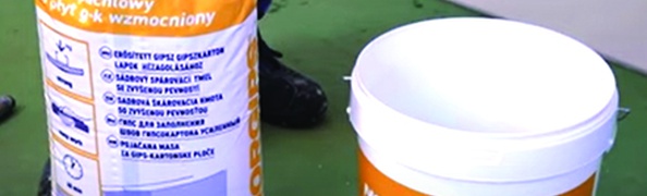How to prepare NORGIPS Start plaster for bonding floor boards