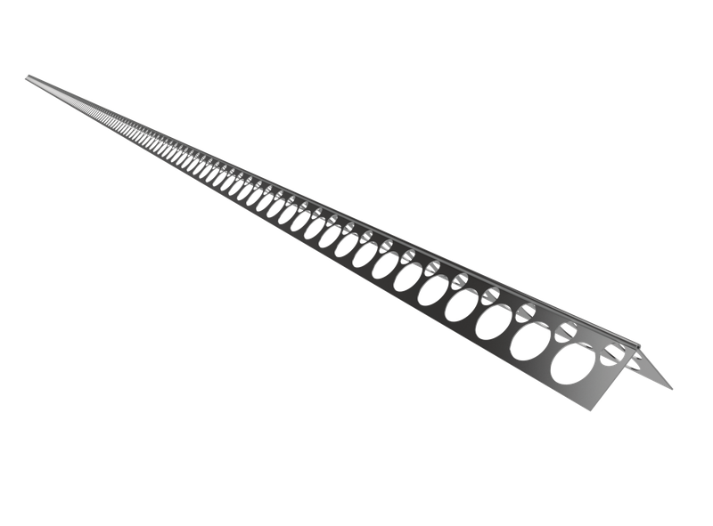 Aluminium corner bead 23x23