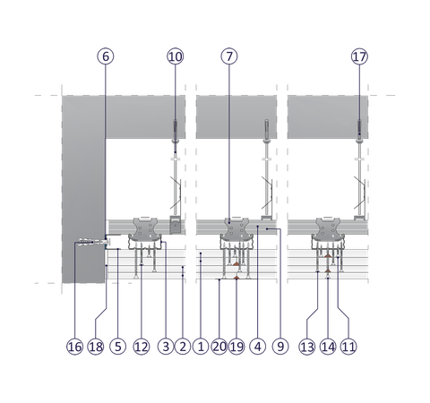 SP - 2x15+2x12,5 GKFI DFH2/CD 60, S