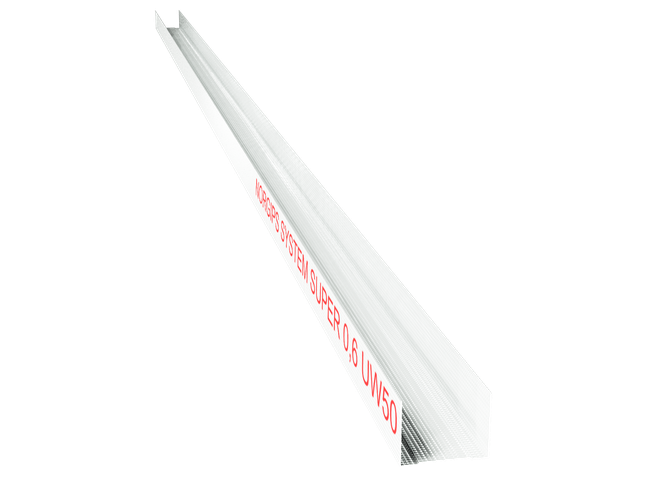 UW 50 SUPER PROFILE made of 0.6 mm sheet metal  (C3)
